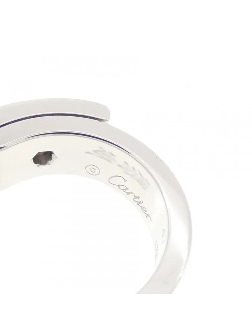 Cartier Anniversary Ring White Gold